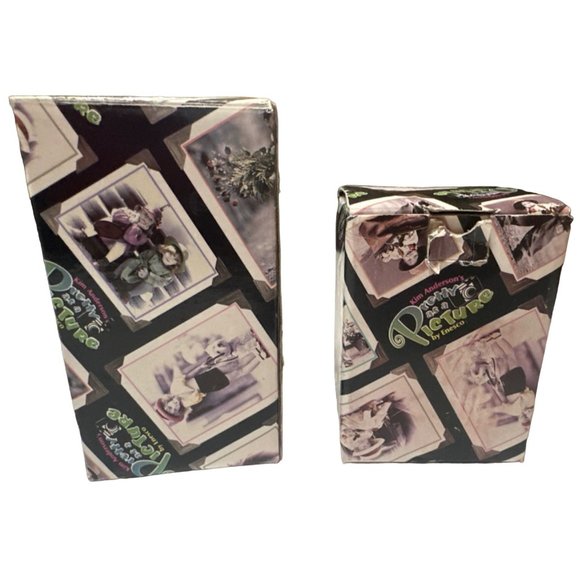 Set of 2 Vintage Kim Anderson Pretty as a Picture by Enesco Collectibles (READ) - Picture 9 of 16